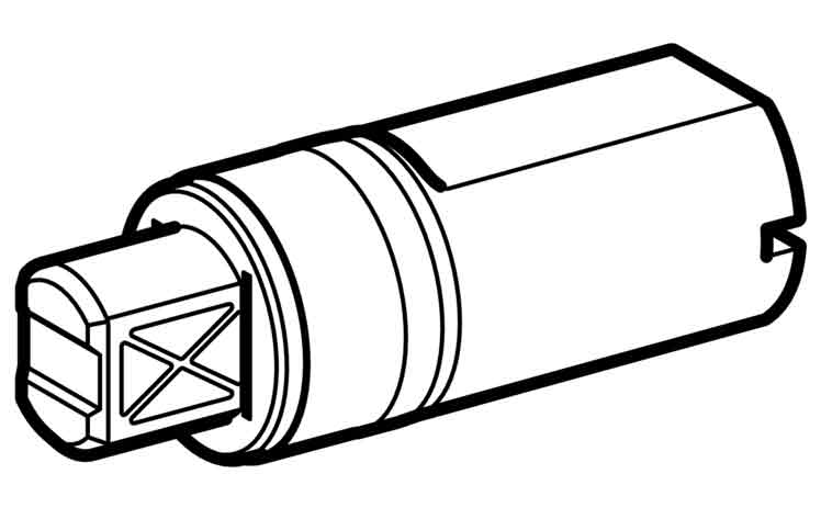 Geberit-D-mpfer Geberit 242898 Dämpfer für WC Sela