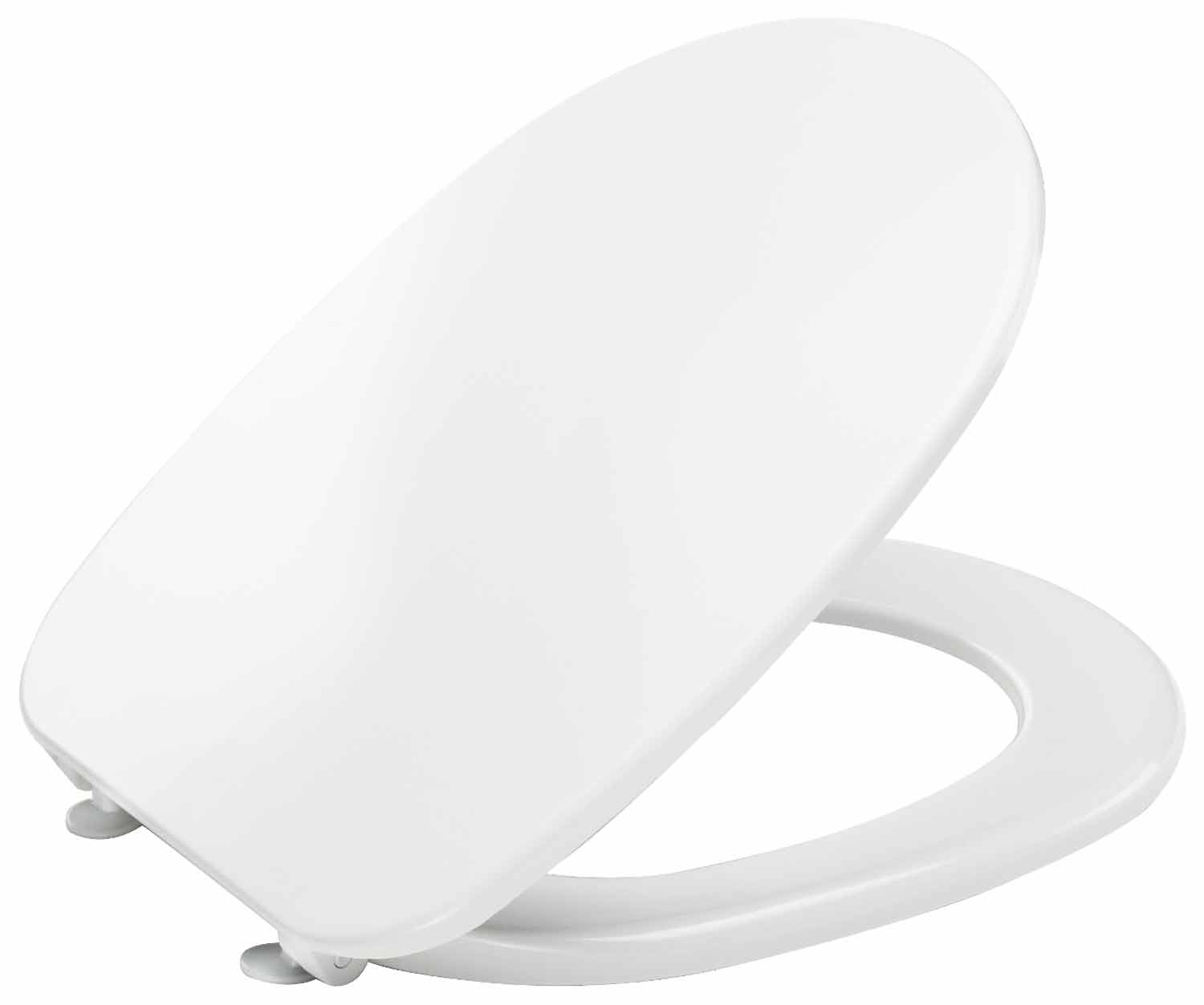 ALVA-WC-Sitz Alva WC Sitz mit Deckel Kunststoff mit Absenkautomatik