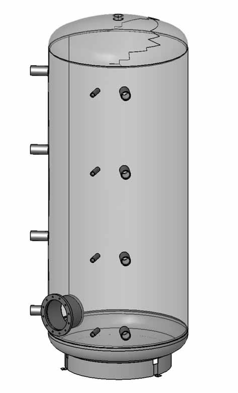 Pufferspeicher-ASF Pufferpeicher 500 Liter