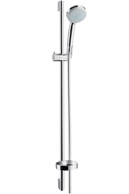 ON10973 Hansgrohe Brausegarnitur Croma 100 Vario Stange 90 cm Handbrause 4-Strahlarten, 27771