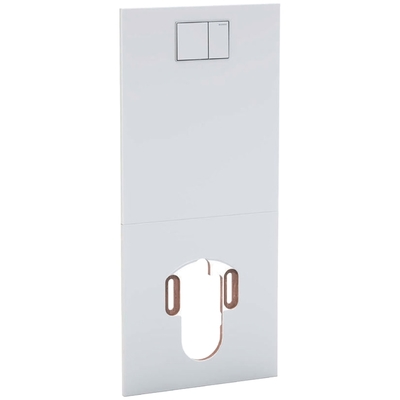 115329111 Geberit AquaClean Designplatte an Unterputzspülkasten, weiss, 115.329