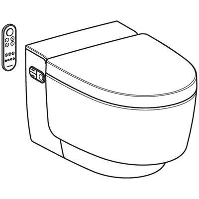 146200111 Geberit AquaClean Mera Classic Dusch WC Komplettset weiss, 146.200