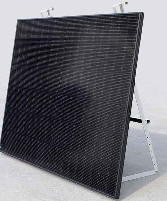 Thornova Balkonkraftwerk 800 Watt mit Aufhängung und Wechselrichter