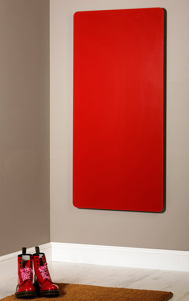 Eyebeam-rot Eyebeam Glas Infrarotheizkörper 700 Watt rot