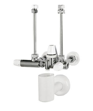 KS1071M BWT KS 1071 Boileranschlußgruppe 1/2" mit Thermostat innen mittig