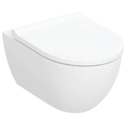 Geberit-Acanto-WC-Set Geberit Acanto Wand Wc Set inkl.WC-Sitz in weiß