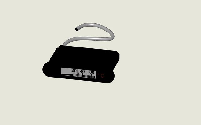 Austria Email Kapillar Thermometer C7-055