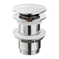 Pushopen599560a194cde Design Ablaufventil "Push-Open"  5/4"  chrom