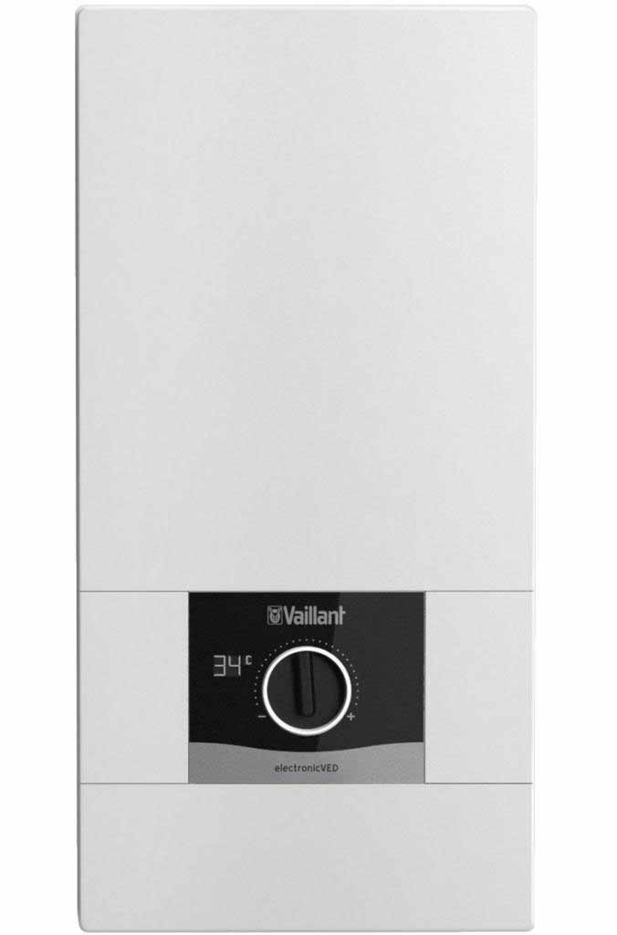 Vaillant-Durchlauferhitzer VAILLANT Elektro - Durchlauferhitzer VED E 27/8 Frontalansicht