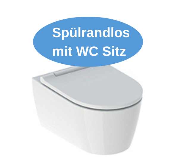 Wand WC Set Geberit One spülrandlos 