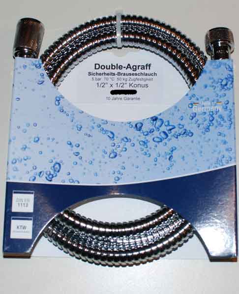 Agraff Agraff Brauseschlauch 1/2" X2000 mm