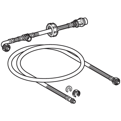 147020001-1 Geberit AquaClean Wasseranschlussset für Unterputzspülkasten Geberit Omega 147.020