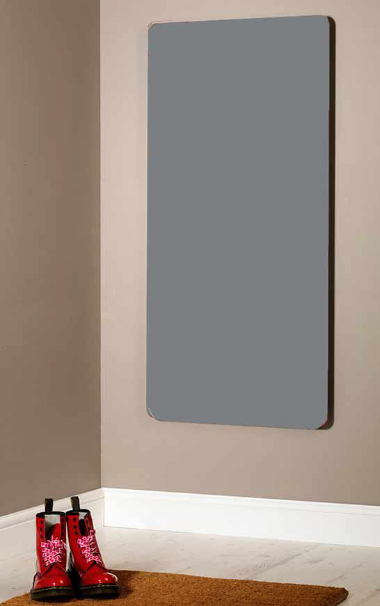 Eyebeam-basaltgrau Eyebeam Glas Infrarotheizkörper 1000 Watt Basaltgrau