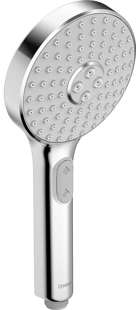 Hansa84330100_ Hansa Handbrause Activajet Style 8433 0100 chrom/hellgrau