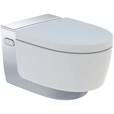 146-200-21-1PrimaryImage Geberit AquaClean Mera Classic Dusch WC Komplettset chrom Hochglanz, 146.200