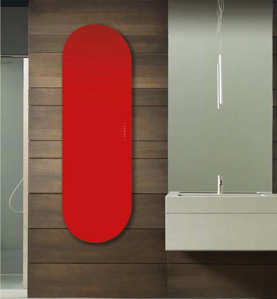 Soap-rot1 Eyebeam Infrarot Glasheizkörper Soap RAL Farben