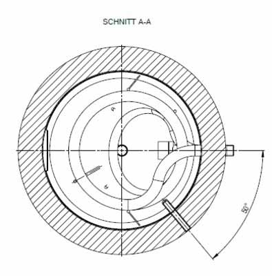 GC_-Solarspeicher-500L Warmwasserspeicher,Solarspeicher 500 Liter, Schnitt