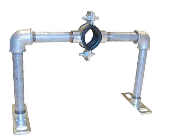 Austroflex-Fixpunktschelle-f-r-Single-Rohr-40 Austroflex Fixpunktschelle single1 x 40 mm für Fernwärmerohr