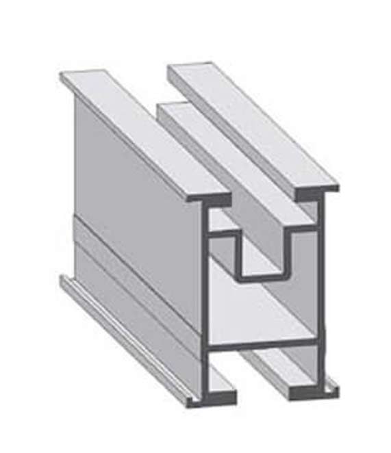 Alumero-Traegerprofil_4400 Alumero Trägerprofil für PV Module 2400 mm