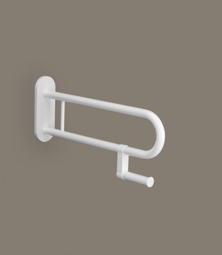 2013 Relaxline  Stützgriff mit Papierhalter 850mm weiss