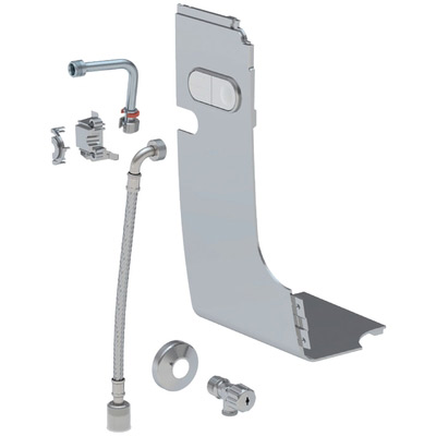 147033211 Geberit AquaClean Wasseranschlusset für Mera chrom-Hochglanz für Spülkasten ohne Leerrohr 147.033