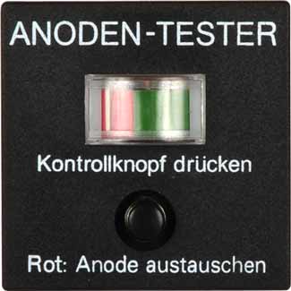 Anoden-Tester Anodentester für Standspeicher