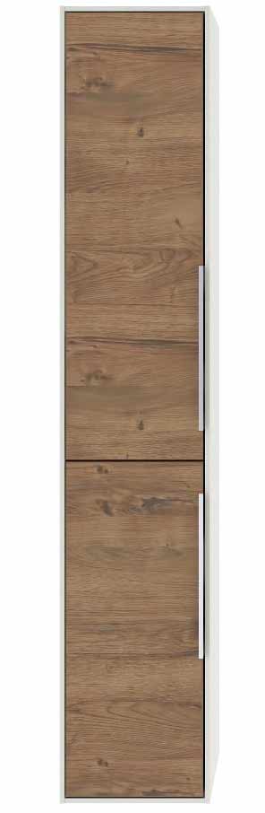 Artiqua-Hochschrank-321-mm-Eiche-Ribbeck-quer-Nachbildung Artiqua PREMIUM Hochschrank 1700 mm x 320 mm
