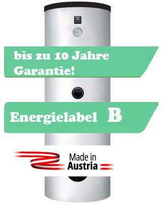 GCLINE-Solarspeicher-500-Liter GC Warmwasserspeicher Hochleistungsregisterspeicher 500 Liter 2 Register, Solarspeicher