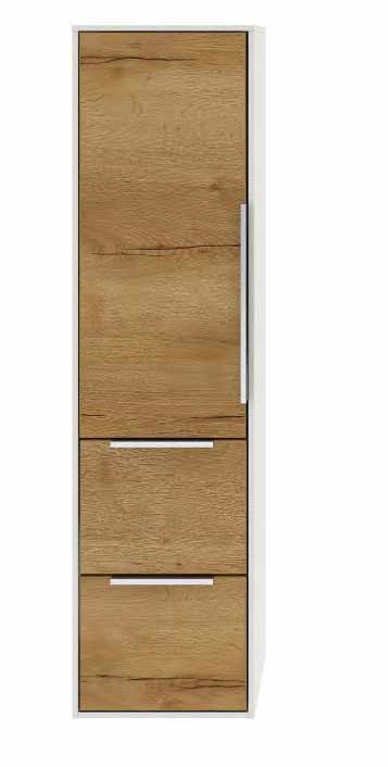 Artiqua-Midischrank-321-mm-Eiche-Halifax-quer-Nachbildung Artiqua PREMIUM Midischrank 1220 mm x 320 mm