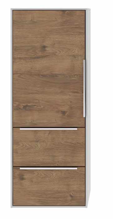 Artiqua-Midischrank-470-mm-Eiche-Ribbeck-quer-Nachbildung Artiqua PREMIUM Midischrank 1220 mm x 470 mm