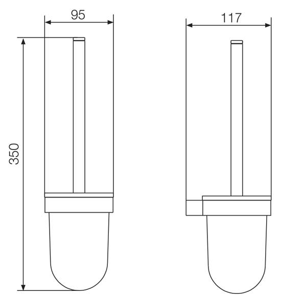 Amoa-B-rstengarnitur_mass Toilettenbürstengarnitur mit Kristallglas Halterung Edelstahl Maßblatt